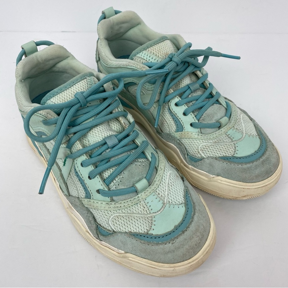 Vans size 6 Women’s Blue Varix Wc WaffleCup Lace Up Athletic Sneakers
